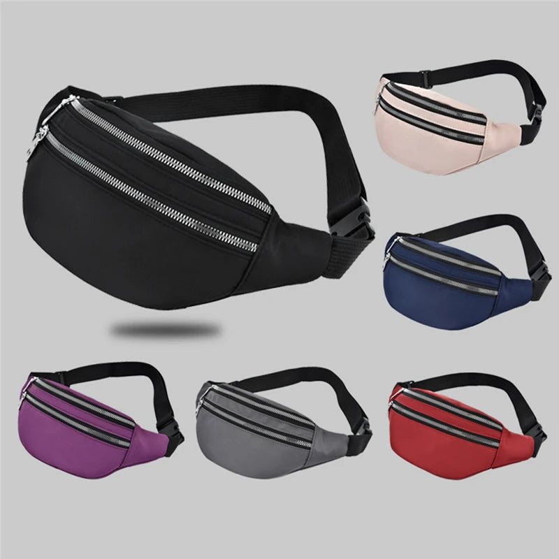 Waterproof Fanny Pack for Women, Ladies Bum Bag, Unisex Hip Bag