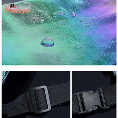 Laser PVC Fanny Pack Beach Travel Waist Bag for Women