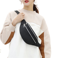 Waterproof Waist Belt Bag Solid Bum Travel Chest Hip Bag