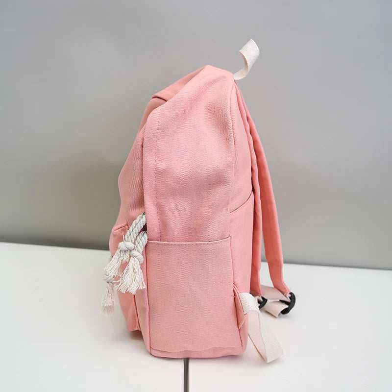 Yellow Leisure Trip Rucksacks for Girls, Laptop Bagpack