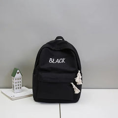 Yellow Leisure Trip Rucksacks for Girls, Laptop Bagpack