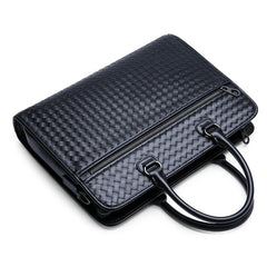 Men's Woven Clutch Bag Long Wallet Weave Knitting Handy Bag