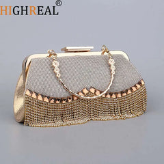Diamond Clutch Wedding Purse Shoulder Handbag Bling Clutches