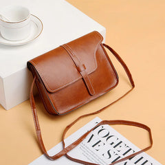 Retro Lady Shoulder Bag Small Square Crossbody Bag