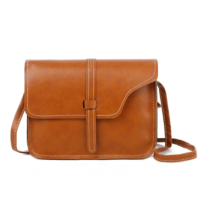 Retro Lady Shoulder Bag Small Square Crossbody Bag
