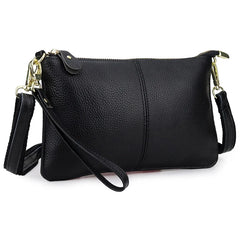 Leather Crossbody Bag Women's Clutch Shoulder Bag