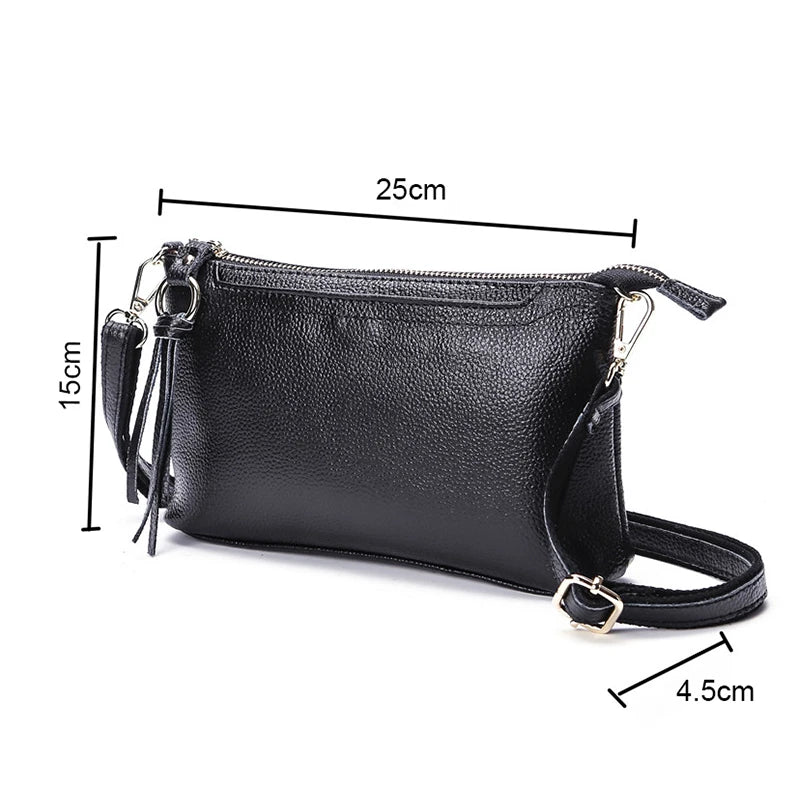 Women's Crossbody Bag Leather Messenger Bag