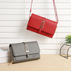 Women's Crossbody Bag Wallet PU Leather Purse Clutch Phone Pocket Messenger