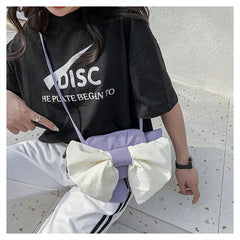 Women's Bowknot Shoulder Bag Handbag Messenger