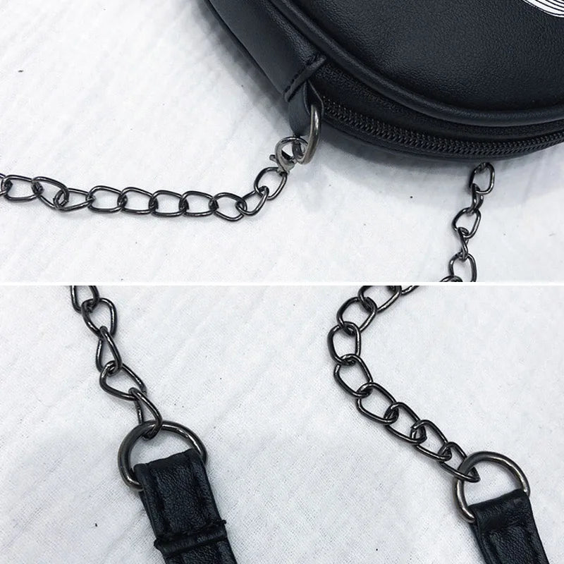 Crossbody Bag for Women Lady Girl Shoulder Bag Chain Zipper Small Beach Bag