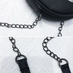 Crossbody Bag for Women Lady Girl Shoulder Bag Chain Zipper Small Beach Bag