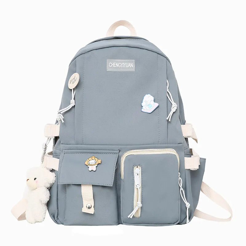 Small Fresh Girl Backpack for Junior High School