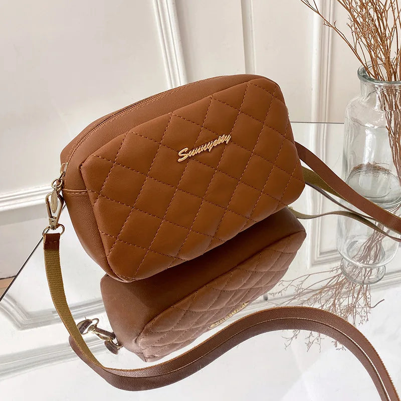 Embroidered Spring Handbag Single Shoulder Messenger Bag Women