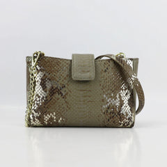 Embossed PU Leather Bag Women Shoulder Chain Bag Crossbody Lady Bag