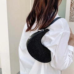 Diamond Rhinestones Women Underarm Bags Clutches Totes Party Shoulder Bags