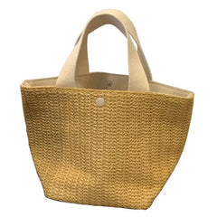 Ladies Straw Woven Handbag Women Beach Casual Tote Shoulder Bag