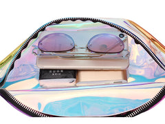 Laser Transparent Waist Pack Hip Bag Waterproof Travel Beach Waist
