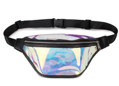 Laser Transparent Waist Pack Hip Bag Waterproof Travel Beach Waist