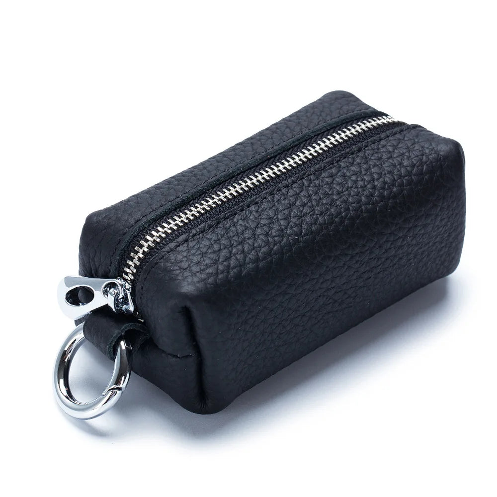 Leather Key Bags Women Key Holder Organizer Pouch Car Long Key Bag