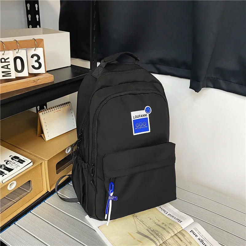 Girls Backpack Student Bookbag Travel Bag Women Mochila Nylon Waterproof