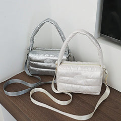 Soft Crossbody Bag Solid Space Cotton Women's Bag