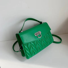 Small Square Shoulder Bag Casual Crossbody Top Handle Bags For Women