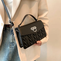 Small Square Shoulder Bag Casual Crossbody Top Handle Bags For Women