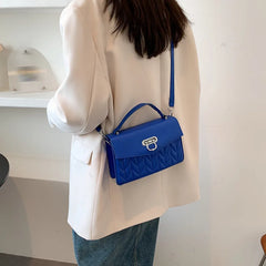 Small Square Shoulder Bag Casual Crossbody Top Handle Bags For Women
