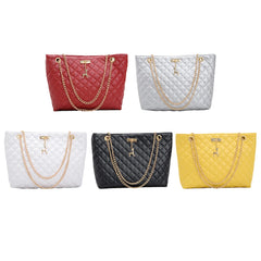 Delicate Casual Shoulder Handbag PU Leather Women Large Capacity Travel Bag
