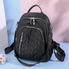 Embroidery Thread Backpack Large Capacity Schoolbag