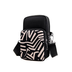 Large Capacity Shoulder Flower Material Casual Messenger Bag