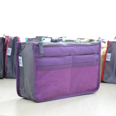 Women's Small Zipper Bag Cosmetic Organizer Travel Handbag