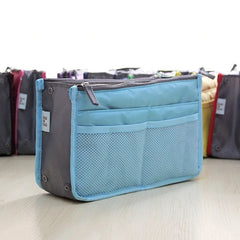Women's Small Zipper Bag Cosmetic Organizer Travel Handbag