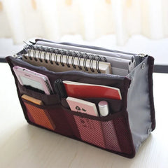 Women's Small Zipper Bag Cosmetic Organizer Travel Handbag