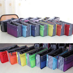 Women's Small Zipper Bag Cosmetic Organizer Travel Handbag