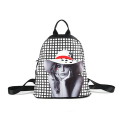Large Capacity Women Backpack Hot European American Street High Waterproof