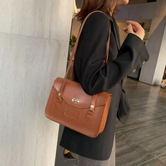 Vintage Chain Shoulder Crossbody Bags for Women High Tote Handbags