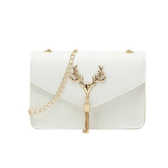 Women Crossbody Bag PU Leather Small Flap Messenger Bag for Ladies