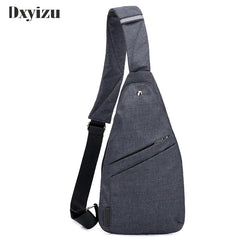 Korean Style Anti-theft Chest Bag for Men