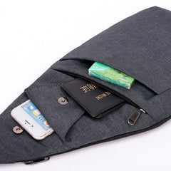Korean Style Anti-theft Chest Bag for Men
