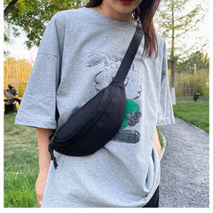 Men Women Waist Bum Bag Belt Money Pouch Wallet Zip Travel Hiking Bag