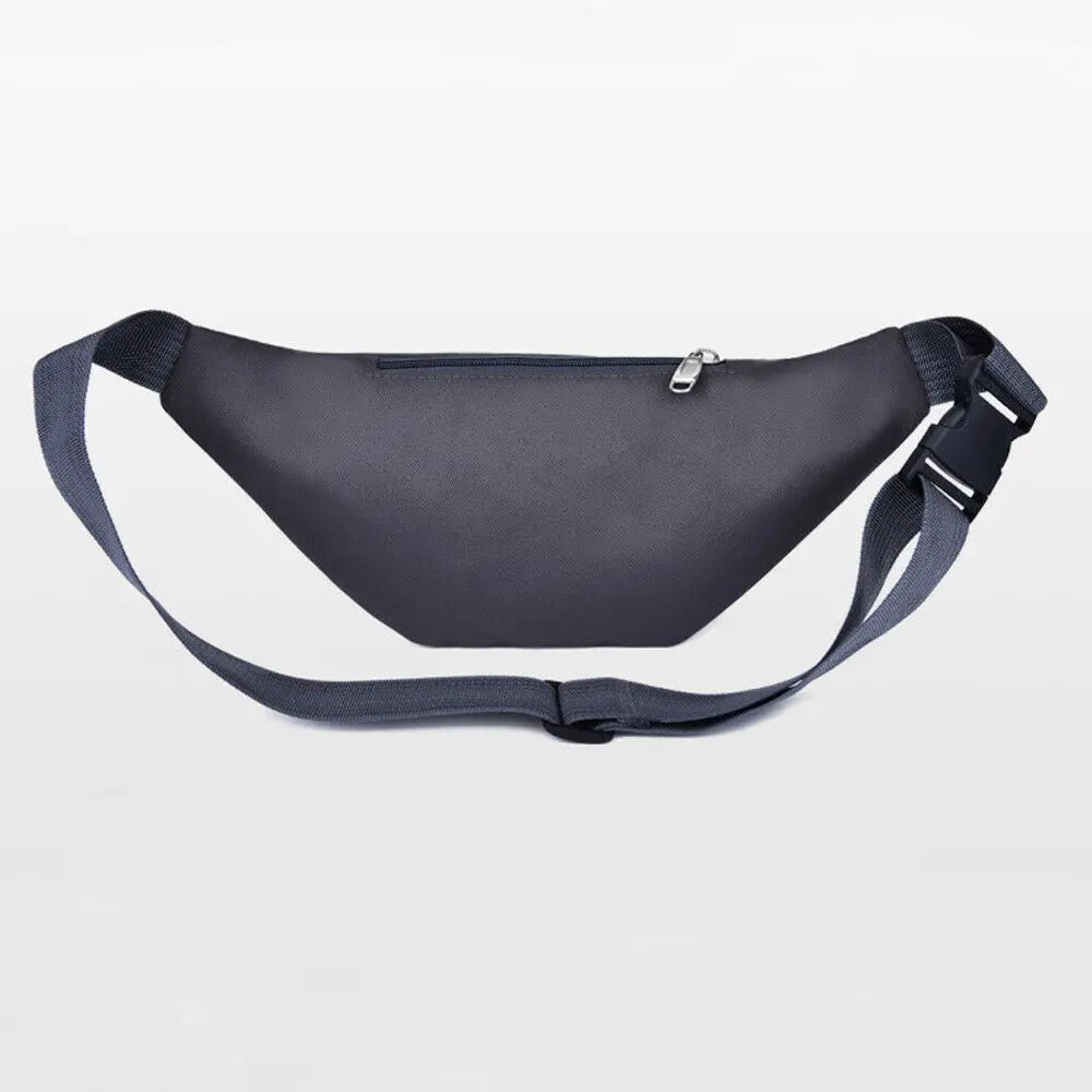 Waist Bum Bag Fanny Pack Belt Money Pouch Wallet Zip Travel Hiking Bag