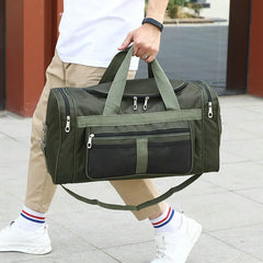 Men's Travel Bag Portable Fitness Luggage Crossbody Shoulder Bag