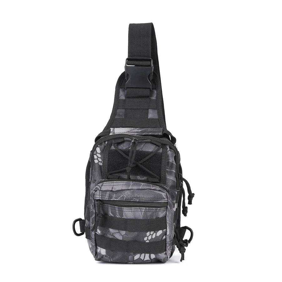 Men's Military Crossbody Messenger Chest Bag Casual Single Shoulder Pack