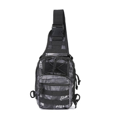 Men's Military Crossbody Messenger Chest Bag Casual Single Shoulder Pack