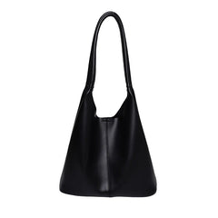 PU Leather Girls Shoulder Bag High Capacity Soft Handbags