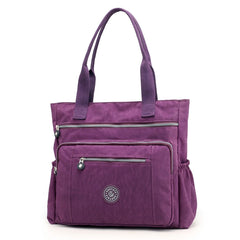 Nylon Messenger Bag Women Shoulder Handbag Large Capacity Tote Shopping Bag