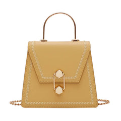 Metal Handle Handbags Women Crossbody Bags High Quality Clutch