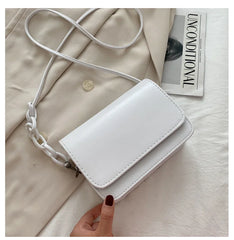 Mini Bag Women's Summer Solid Messenger Bag Female Holiday Party Chain Small Sho
