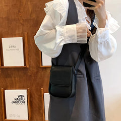 Mini PU Leather Crossbody Bag for Women Summer Shoulder Side Bag Clutch Bolsas